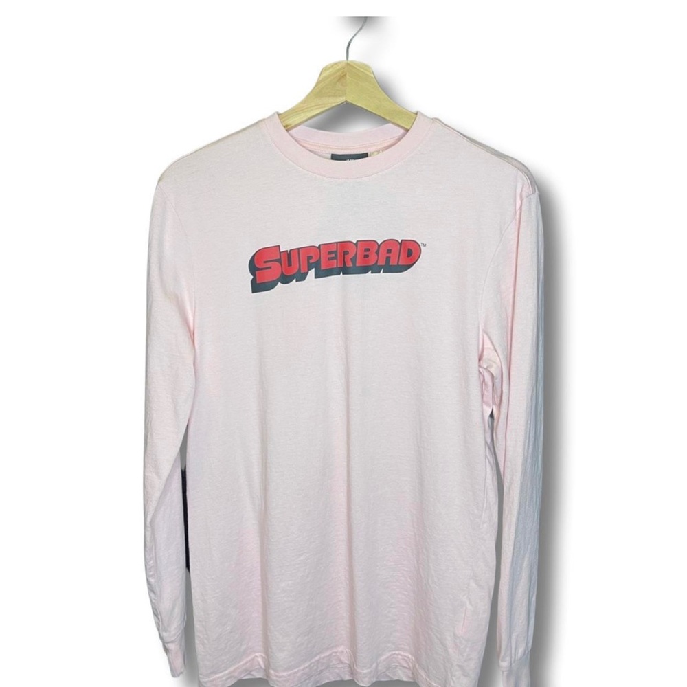 Superbad Movie Pink Long Sleeve Tee